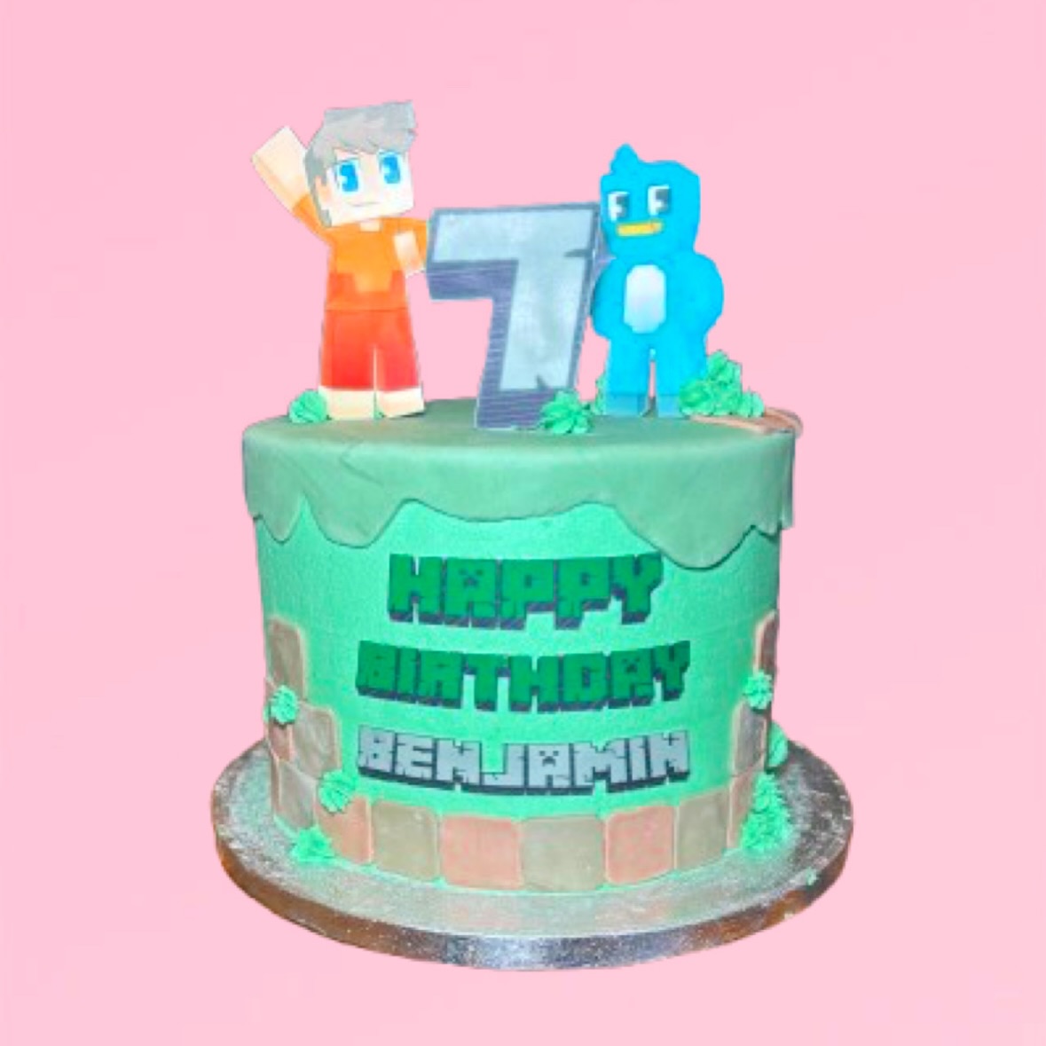 Happy birthday Benjamin! Veel plezier met je @minecraft taart!
🩷